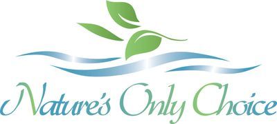 Nature's Only Choice logo with leaves.