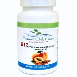 A bottle of Nature's Only Choice B12 supplement with 100 capsules.